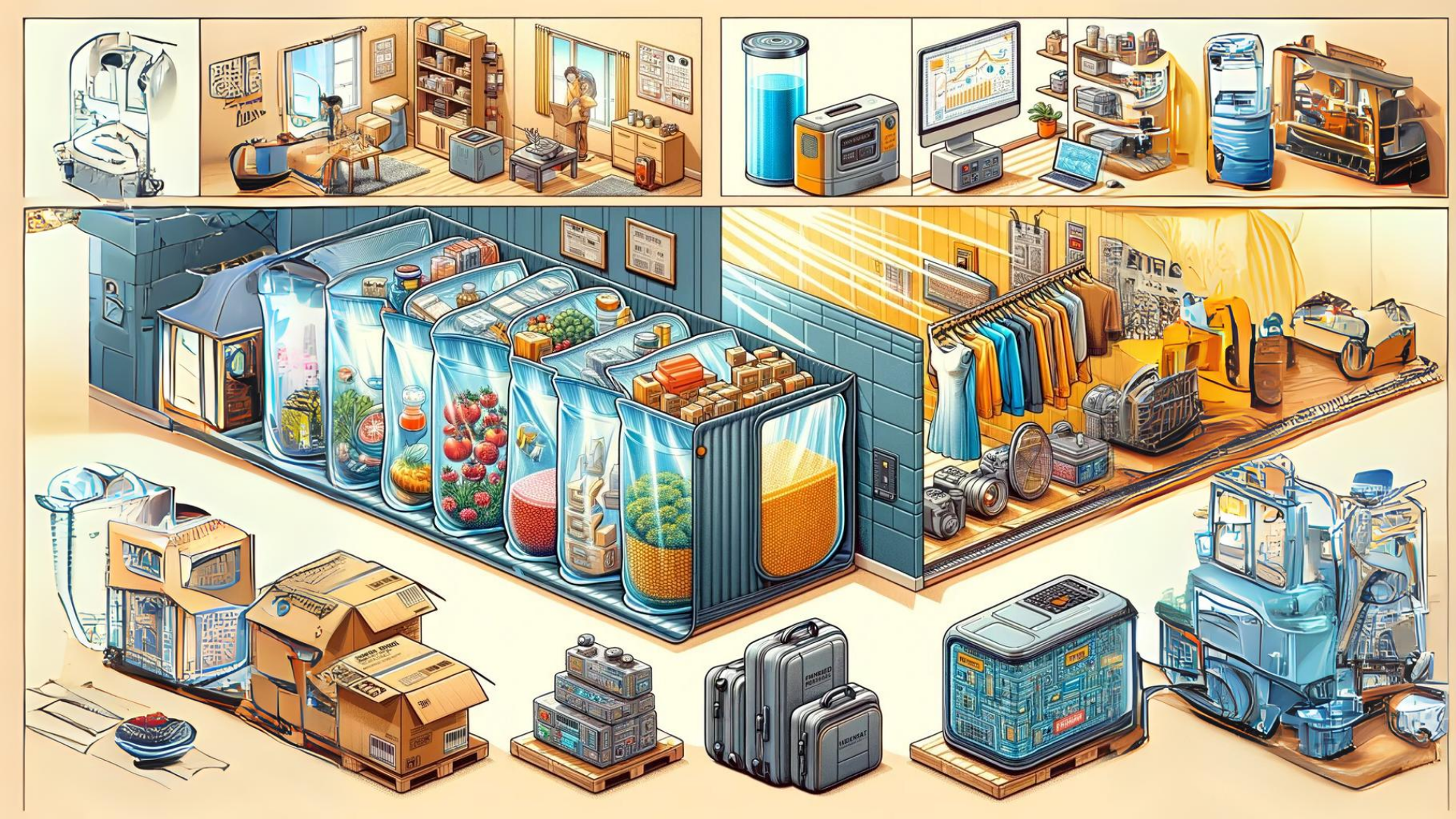 Vakum Poşetlerin Evde ve Endüstrideki Kullanım Alanları: MAKRO FLEXPACK ile Yaratıcı Çözümler